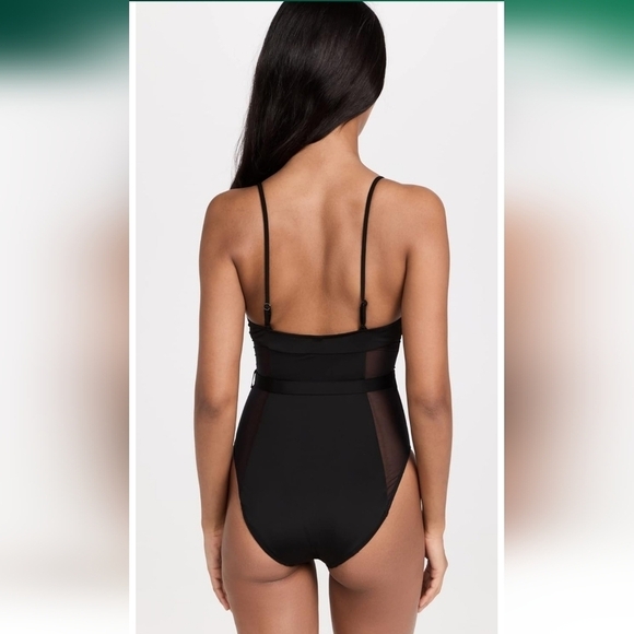 NWT Solid & Striped The Spencer Basic Swimsuit in Blackout Size Small - Picture 2 of 12